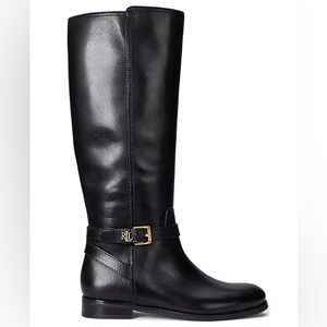 Lauren Ralph Lauren Women's Brooke II Burnished Leather Tall Boots